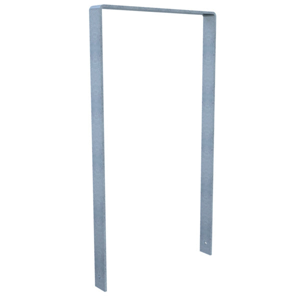 Anlehnbügel aus Flachstahl 70 x 10 mm