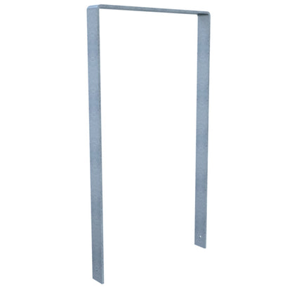 Anlehnbügel aus Flachstahl 70 x 10 mm