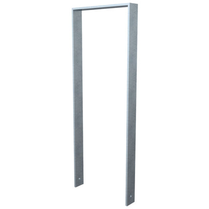 Anlehnbügel aus Flachstahl 80 x 12 mm
