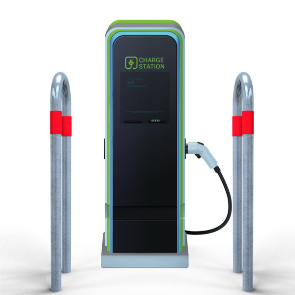 Absperrbügel als E-Ladesäulenschutz