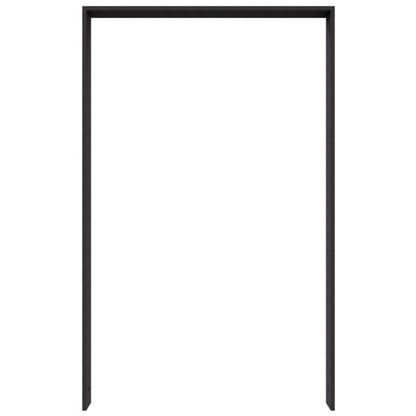 Anlehnbügel aus Flachstahl 80 x 12 mm