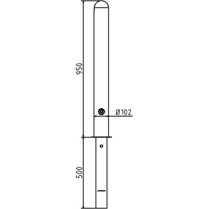 Stilpoller Serie 494B Ø 102 mm