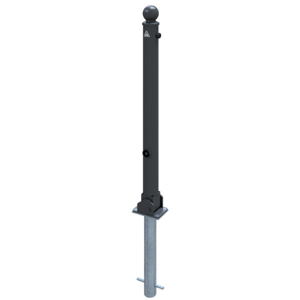 Absperr-Stilpfosten Serie 474B Ø 76 mm