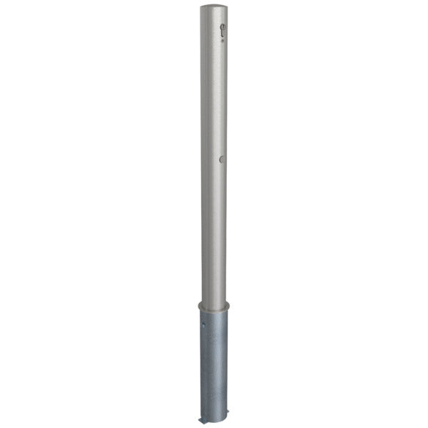 Edelstahlpfosten Ø 76 mm ohne Ziernut