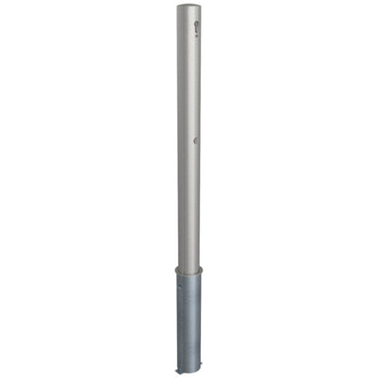 Edelstahlpfosten Ø 76 mm ohne Ziernut