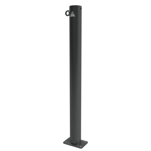 Absperr-Stilpfosten Serie 4074B Ø 76 mm