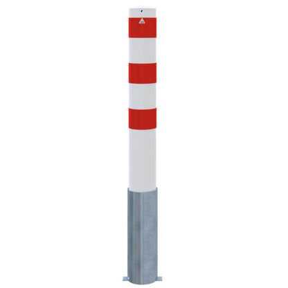Absperrpoller Stahlrohr Ø 152 x 3,2 mm herausnehmbar ohne Verschluss