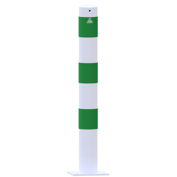 Absperrpoller als E-Ladesäulenschutz