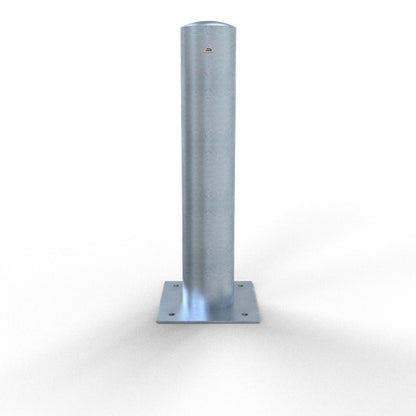 Absperrpoller Stahlrohr Ø 193 x 3,6 mm ortsfest für Dübelbefestigung
