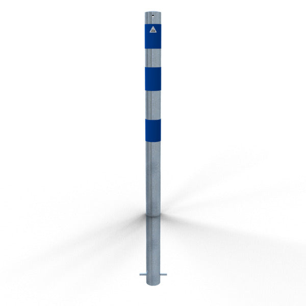 Absperrpfosten als E-Ladesäulenschutz