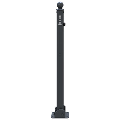 Absperr-Stilpfosten Serie 465B Ø 60 mm