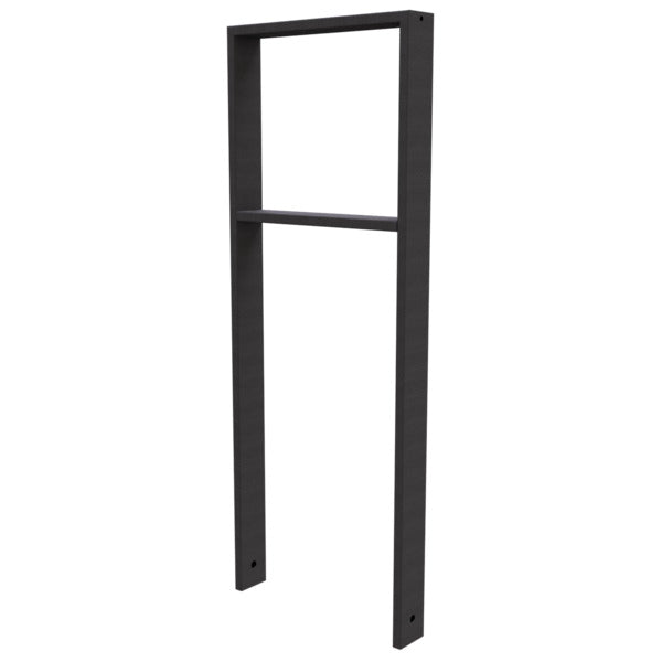 Ahnlehnbügel aus Stahlrohr 80 x 20 mm