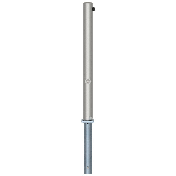 Edelstahlpfosten Ø 76 mm ohne Ziernut