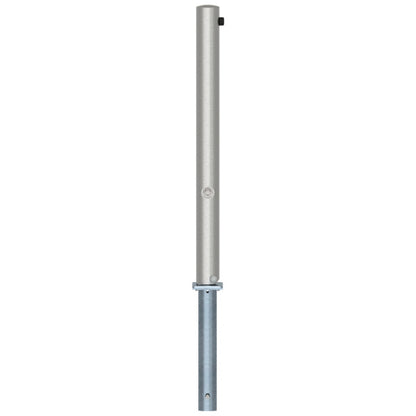 Edelstahlpfosten Ø 76 mm ohne Ziernut