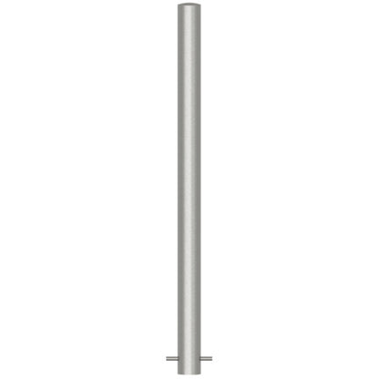 Edelstahlpfosten Ø 76 mm ohne Ziernut