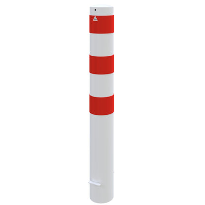 Absperrpoller Stahlrohr Ø 152 x 3,2 mm ortsfest zum Einbetonieren