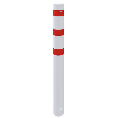 Absperrpoller Stahlrohr Ø 193 x 3,6 mm ortsfest zum Einbetonieren