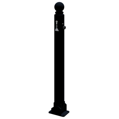 Absperr-Stilpfosten Serie 485B Ø 82 mm