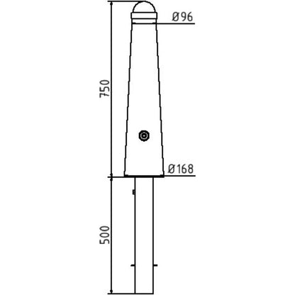 Stilpoller Serie 40168B Ø 168 / 96 mm