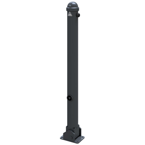 Absperr-Stilpfosten Serie 477B Ø 76 mm