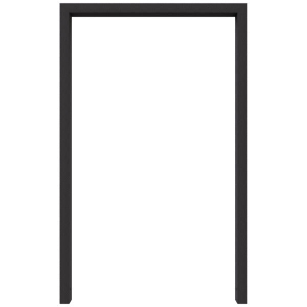 Anlehnbügel aus Stahlrohr 60 x 40 mm