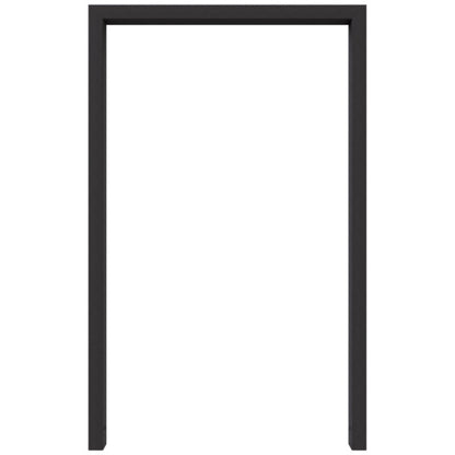 Anlehnbügel aus Stahlrohr 60 x 40 mm