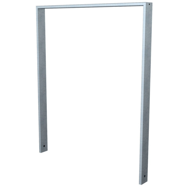 Ahnlehnbügel aus Stahlrohr 80 x 20 mm