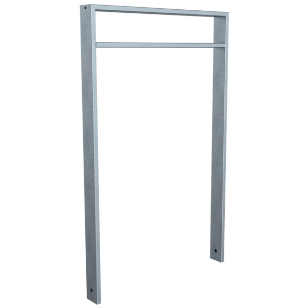 Ahnlehnbügel aus Stahlrohr 80 x 20 mm