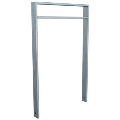 Ahnlehnbügel aus Stahlrohr 80 x 20 mm