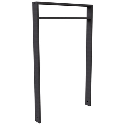 Ahnlehnbügel aus Stahlrohr 80 x 20 mm