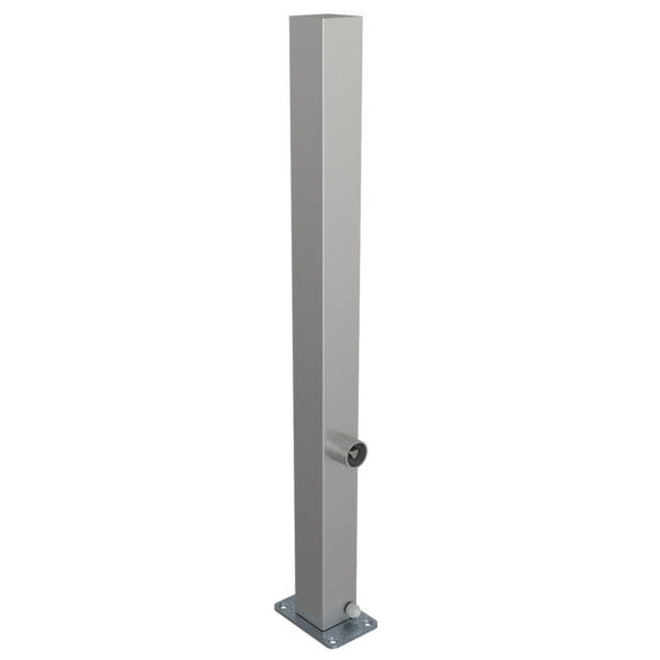 Edelstahlpfosten 70 x 70 mm