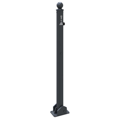 Absperr-Stilpfosten Serie 465B Ø 60 mm