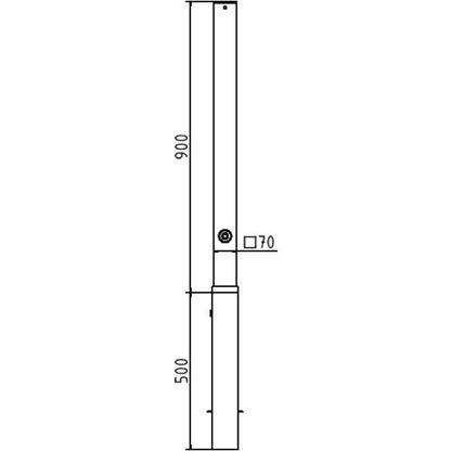 Stilpoller Serie 4071B 70 x 70 mm