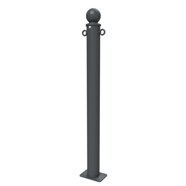 Absperr-Stilpfosten Serie 474B Ø 76 mm