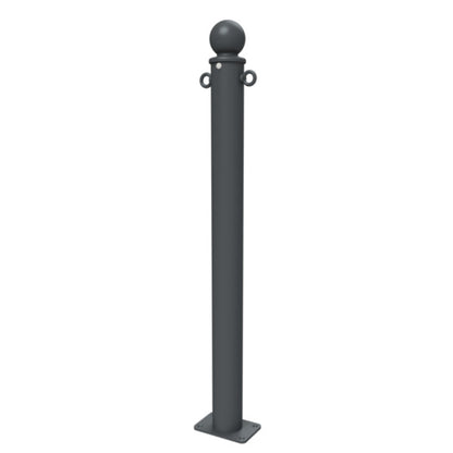 Absperr-Stilpfosten Serie 474B Ø 76 mm