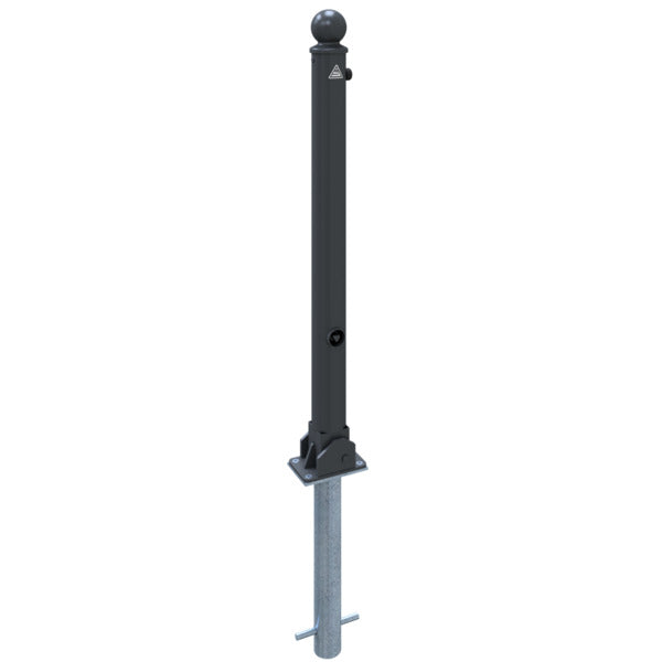 Absperr-Stilpfosten Serie 474B Ø 76 mm