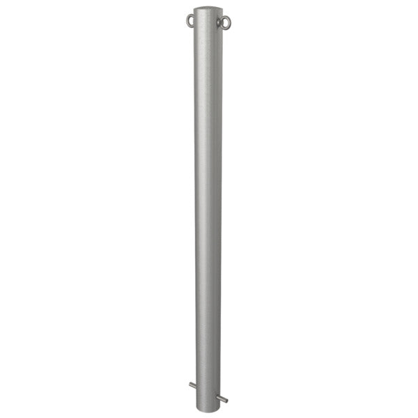 Edelstahlpfosten Ø 76 mm ohne Ziernut