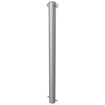 Edelstahlpfosten Ø 76 mm ohne Ziernut