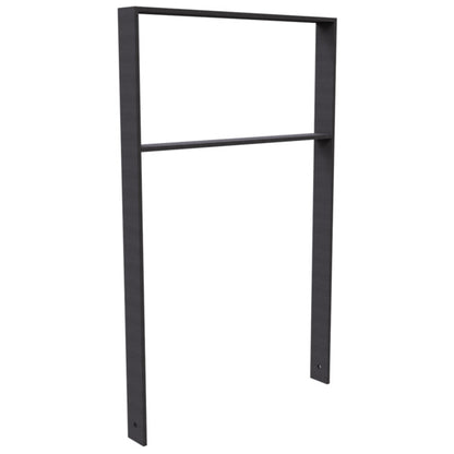 Anlehnbügel aus Flachstahl 80 x 12 mm