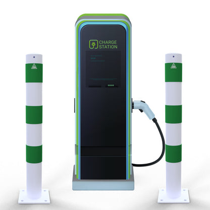 Absperrpoller als E-Ladesäulenschutz