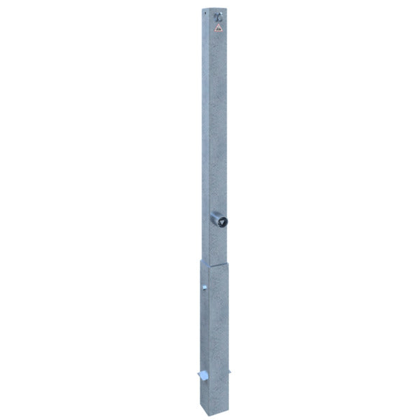 Absperrpfosten 70 x 70 mm herausnehmbar mit Dreikantverschluss