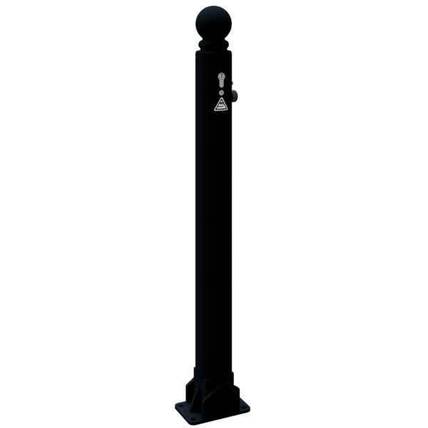 Absperr-Stilpfosten Serie 485B Ø 82 mm