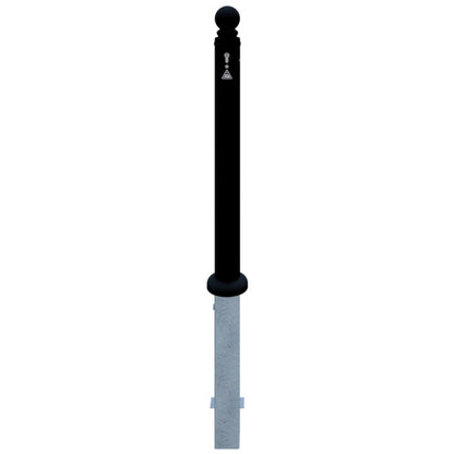 Absperr-Stilpfosten Serie 485B Ø 82 mm