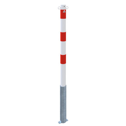 Absperrpfosten Stahlrohr Ø 60 x 2,5 mm herausnehmbar ohne Verschluss