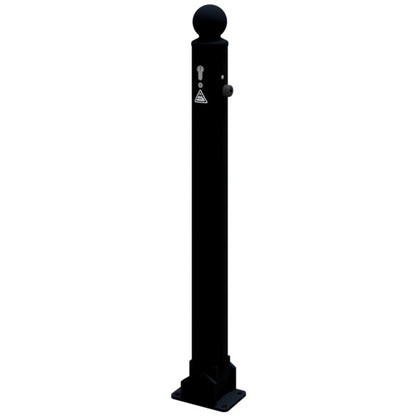 Absperr-Stilpfosten Serie 484B Ø 82 mm
