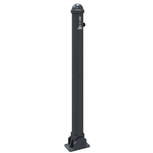 Absperr-Stilpfosten Serie 477B Ø 76 mm