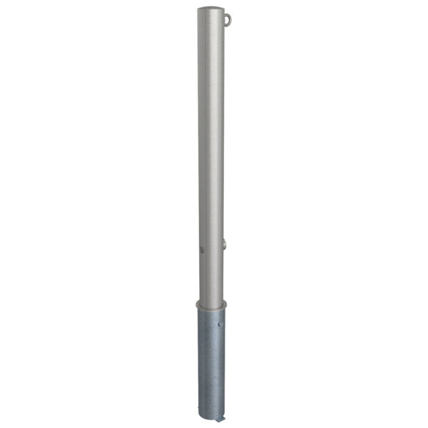 Edelstahlpfosten Ø 76 mm ohne Ziernut
