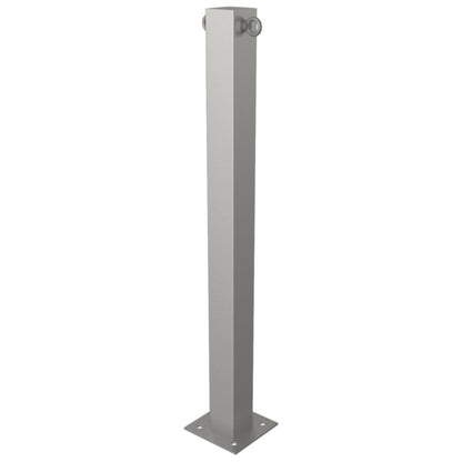 Edelstahlpfosten 70 x 70 mm