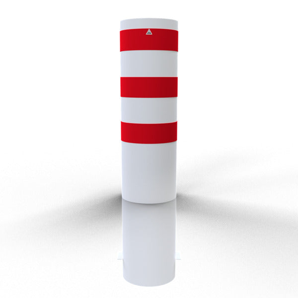 Absperrpoller Stahlrohr Ø 323 x 5 mm ortsfest zum Einbetonieren