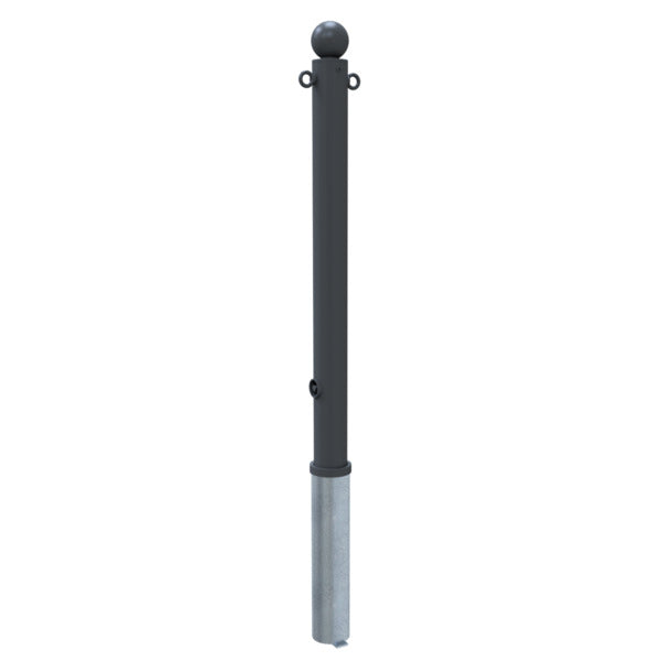 Absperr-Stilpfosten Serie 475B Ø 76 mm